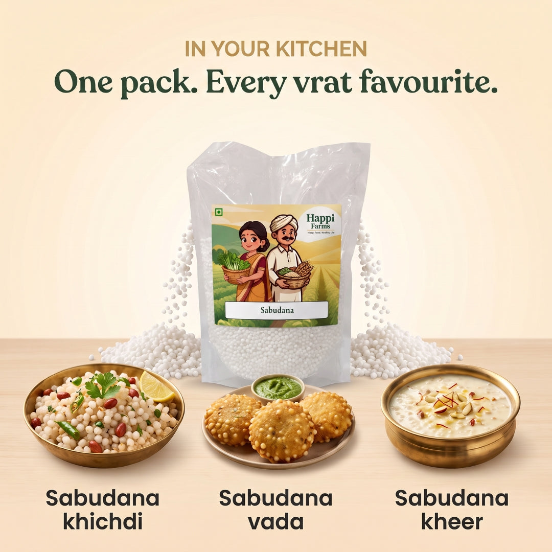Sabudana | Sago Pearls for Upwas