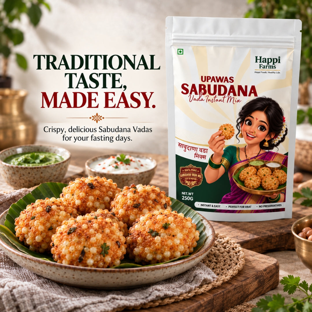 Upwas Sabudana Vada Mix | Instant Fasting Vada Premix