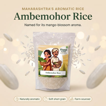 Ambemohar Rice | Aromatic Short-Grain Rice