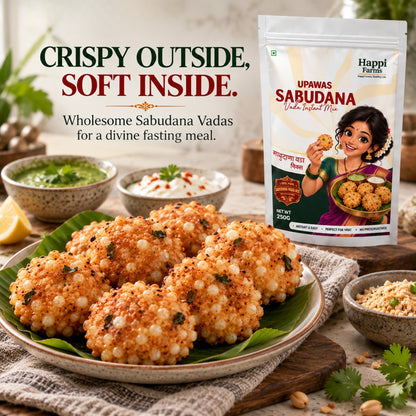 Upwas Sabudana Vada Mix | Instant Fasting Vada Premix