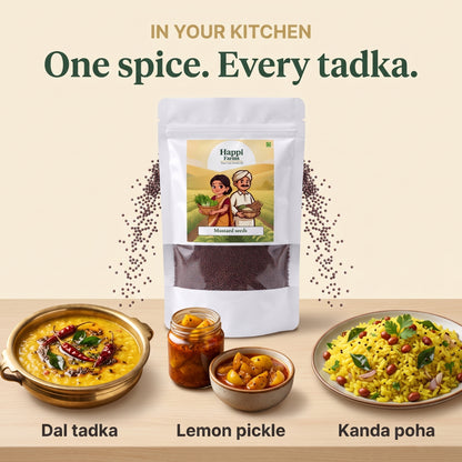 Mustard Seeds | Rai for Tadka
