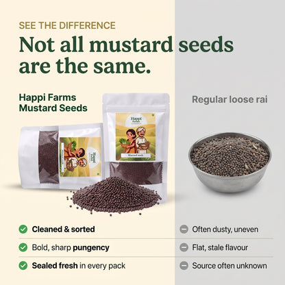 Mustard Seeds | Rai for Tadka