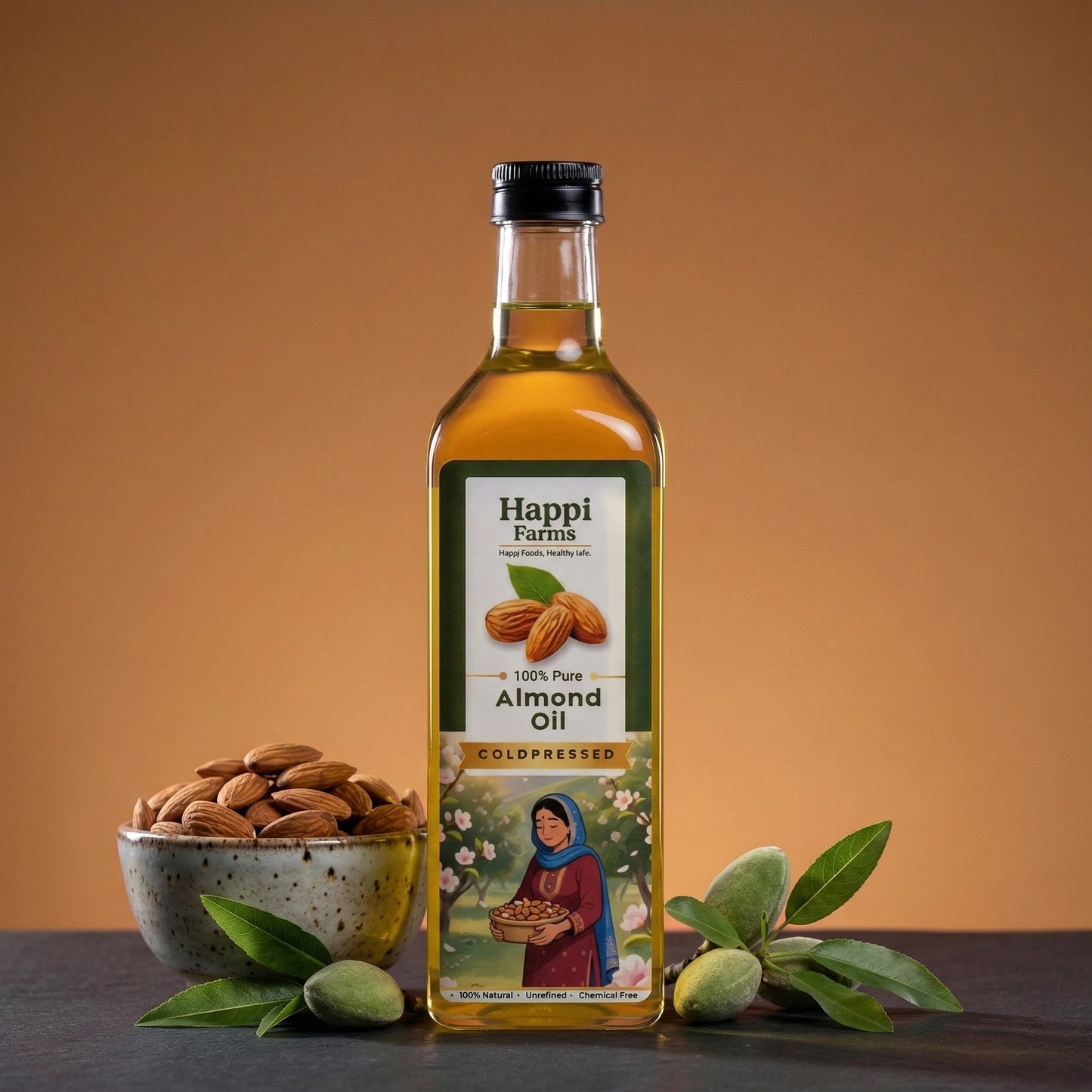 Cold Pressed Almond Oil