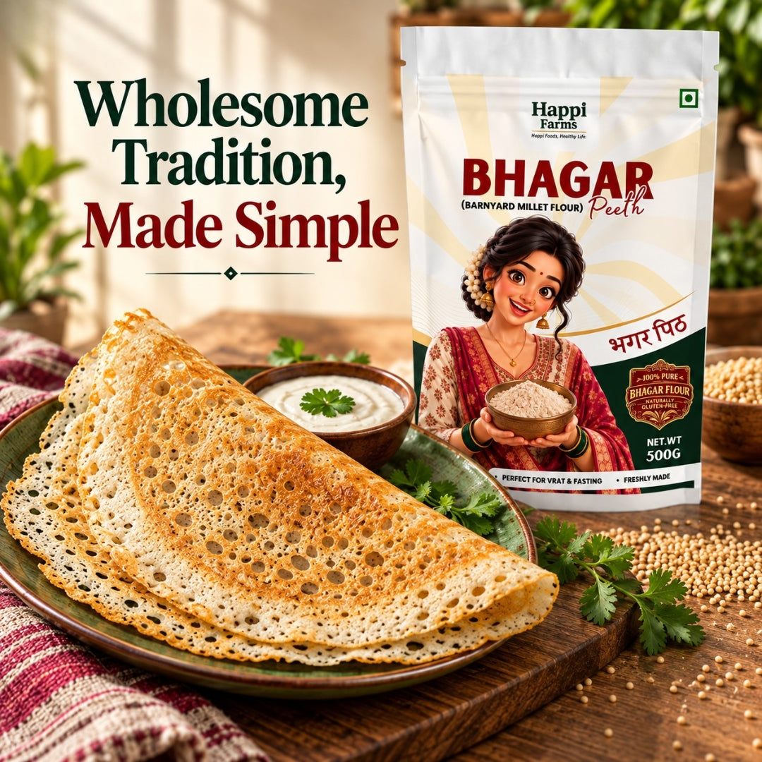 Bhagar Pith | Barnyard Millet (Sama / Vari Rice) Flour