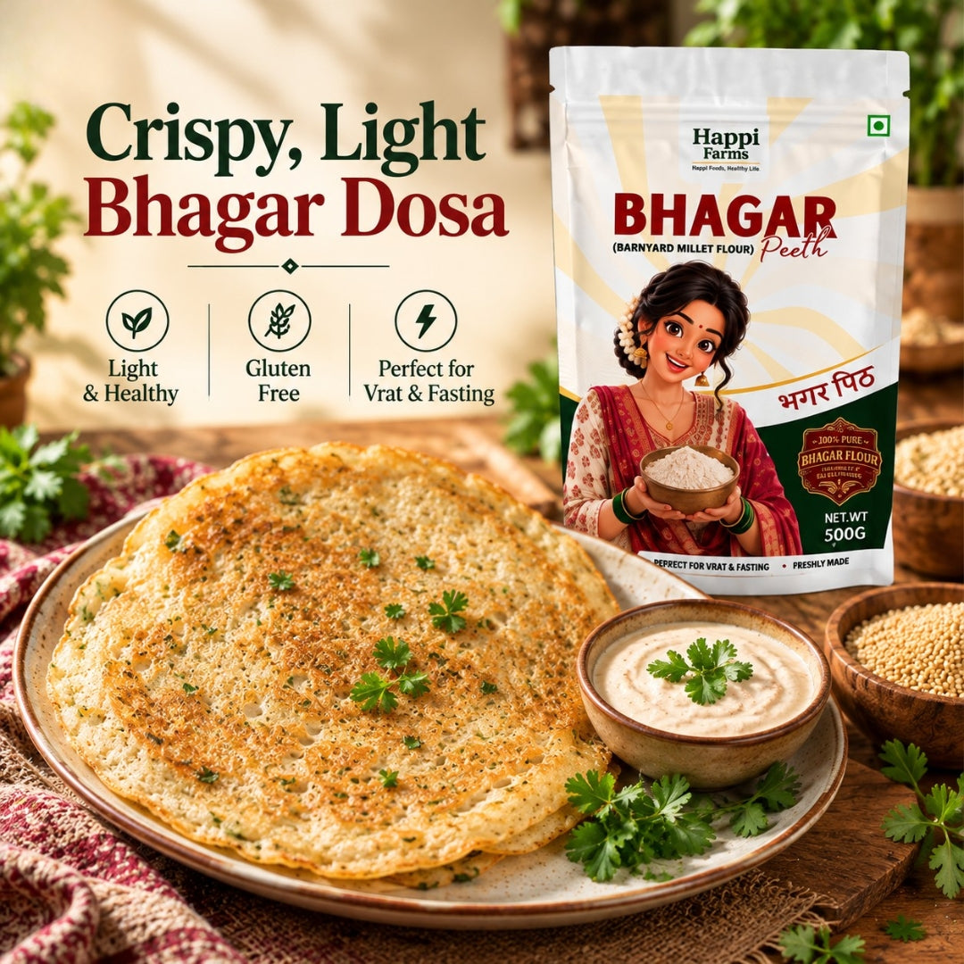 Bhagar Pith | Barnyard Millet (Sama / Vari Rice) Flour