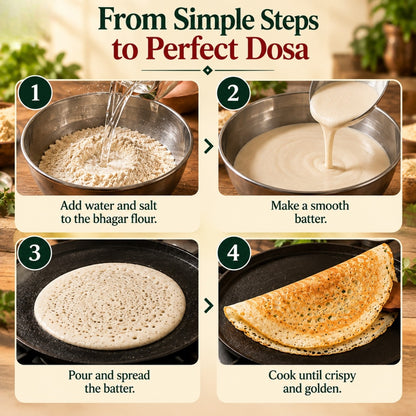 Bhagar Pith | Barnyard Millet (Sama / Vari Rice) Flour