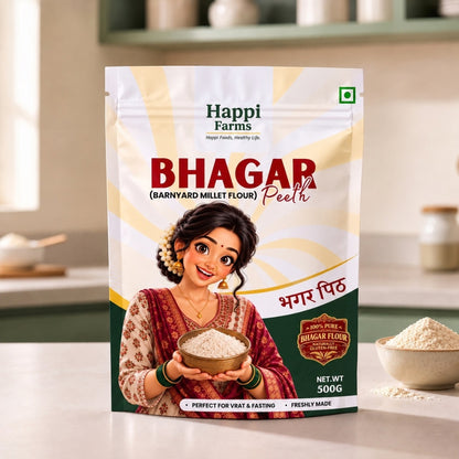 Bhagar Pith | Barnyard Millet (Sama / Vari Rice) Flour