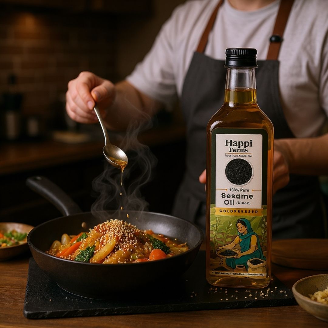 Black Sesame Oil | Coldpressed