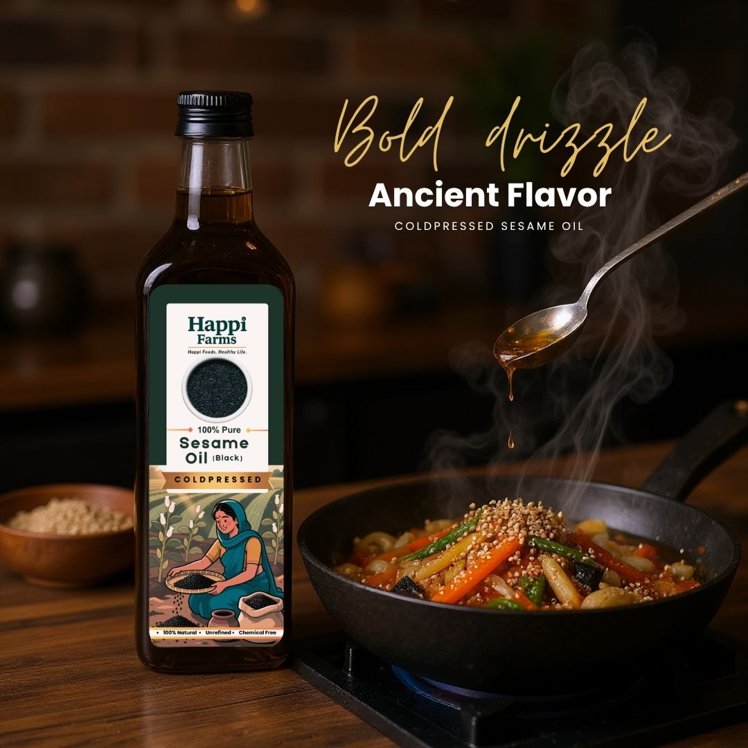 Black Sesame Oil | Coldpressed