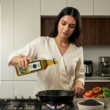 Cold Pressed Black Sesame Oil