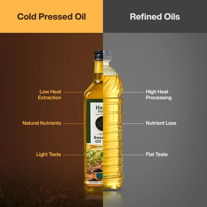Cold Pressed Black Sesame Oil