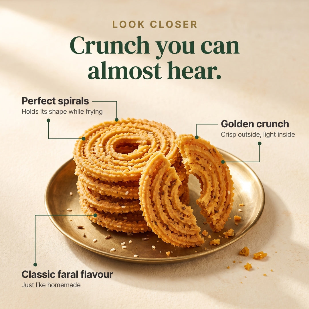 Chakali Bhajani | Roasted Flour for Crispy Chakli
