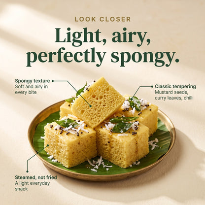Instant Dhokla Premix | Soft Khaman Dhokla Mix