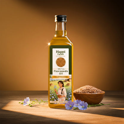 Cold Pressed Flaxseed Oil