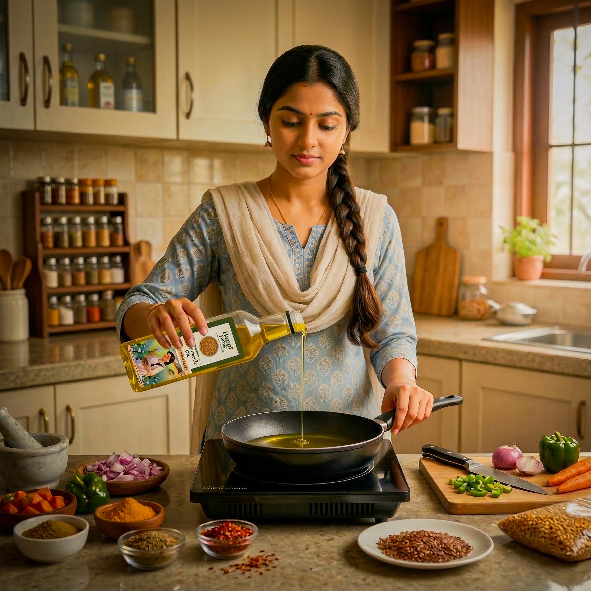 Cold Pressed Flaxseed Oil
