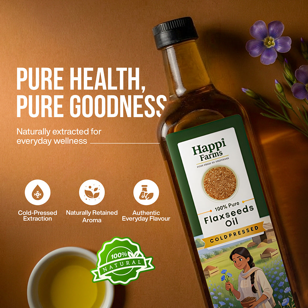 Cold Pressed Flaxseed Oil