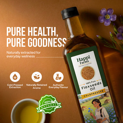 Cold Pressed Flaxseed Oil