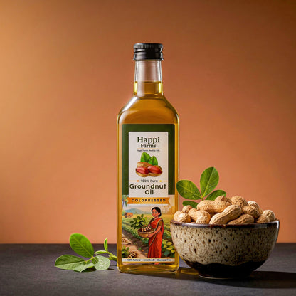 Cold Pressed Groundnut Oil
