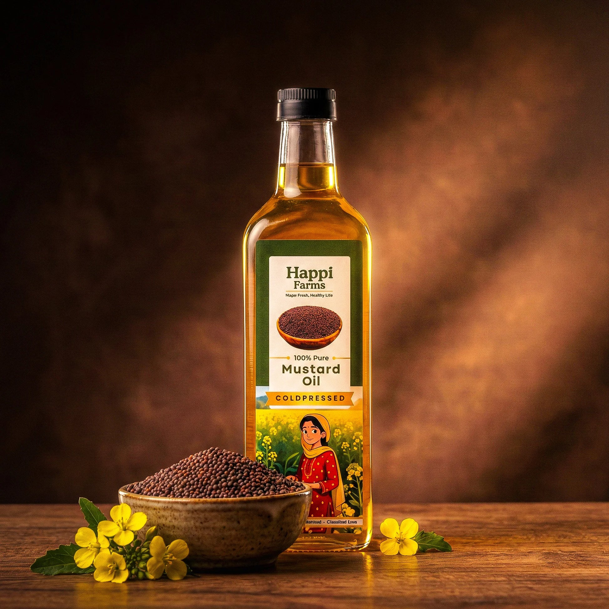 Cold Pressed Mustard Oil