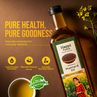 Cold Pressed Mustard Oil