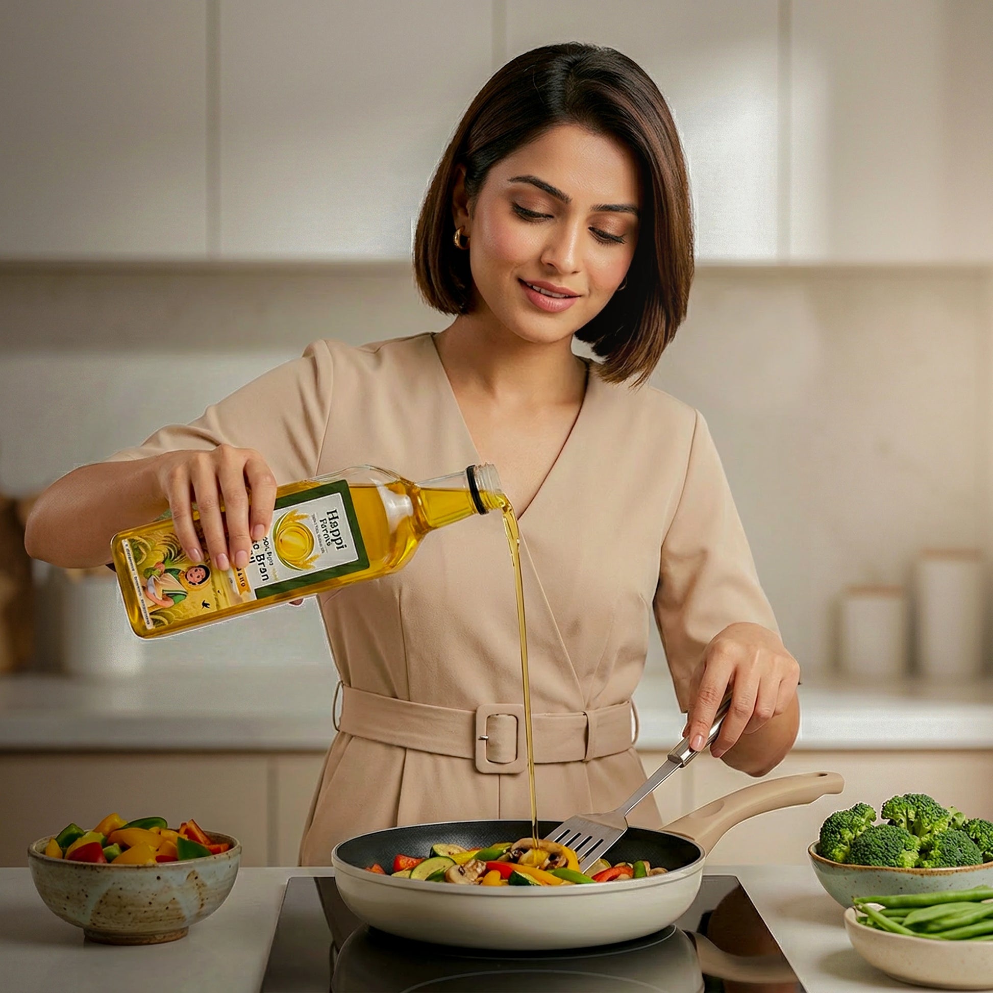 Cold Pressed Rice Bran Oil