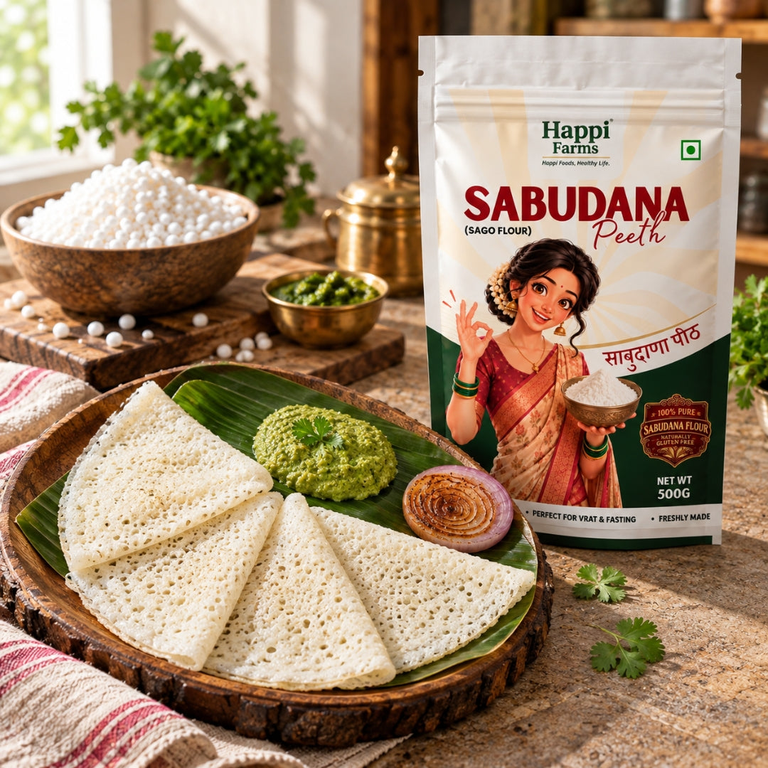 Sabudana Pith | Sago (Tapioca) Flour for Upwas