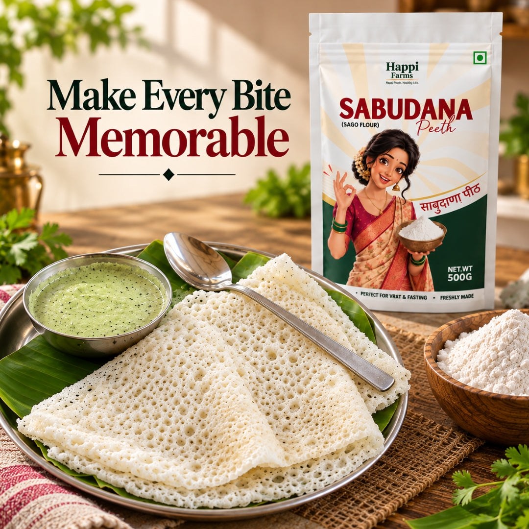 Sabudana Pith | Sago (Tapioca) Flour for Upwas