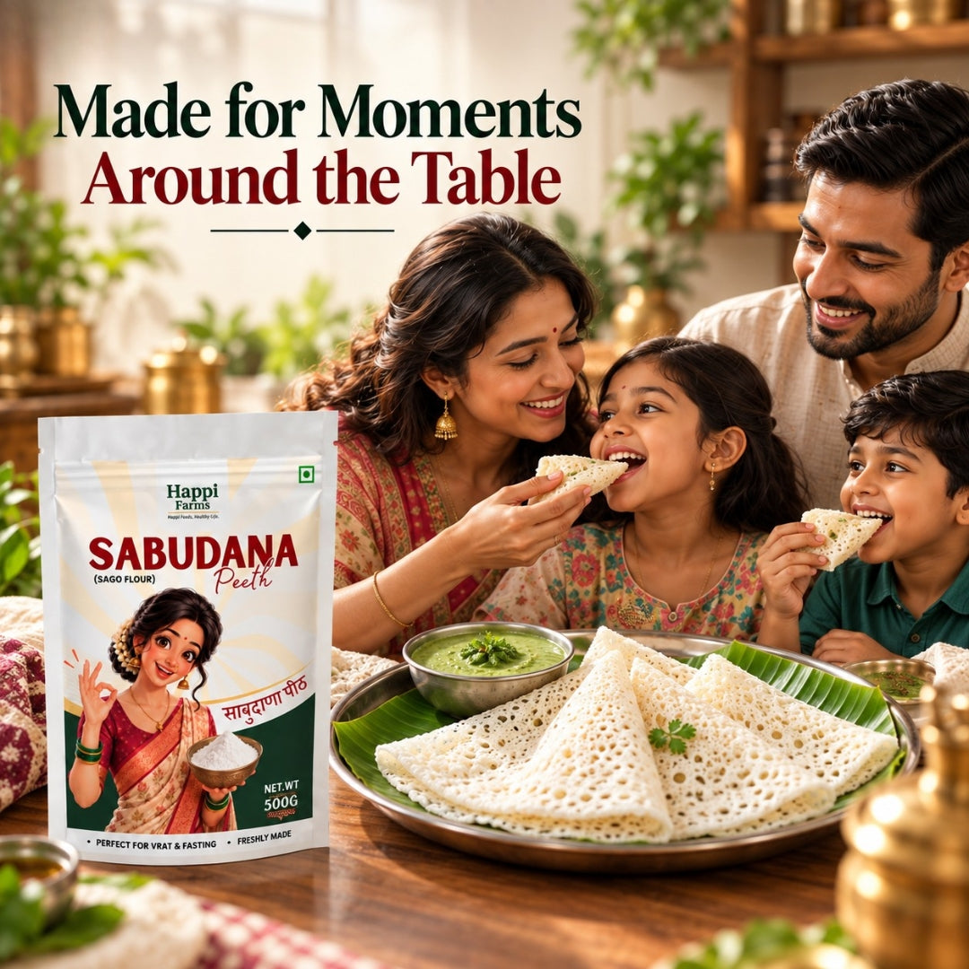 Sabudana Pith | Sago (Tapioca) Flour for Upwas