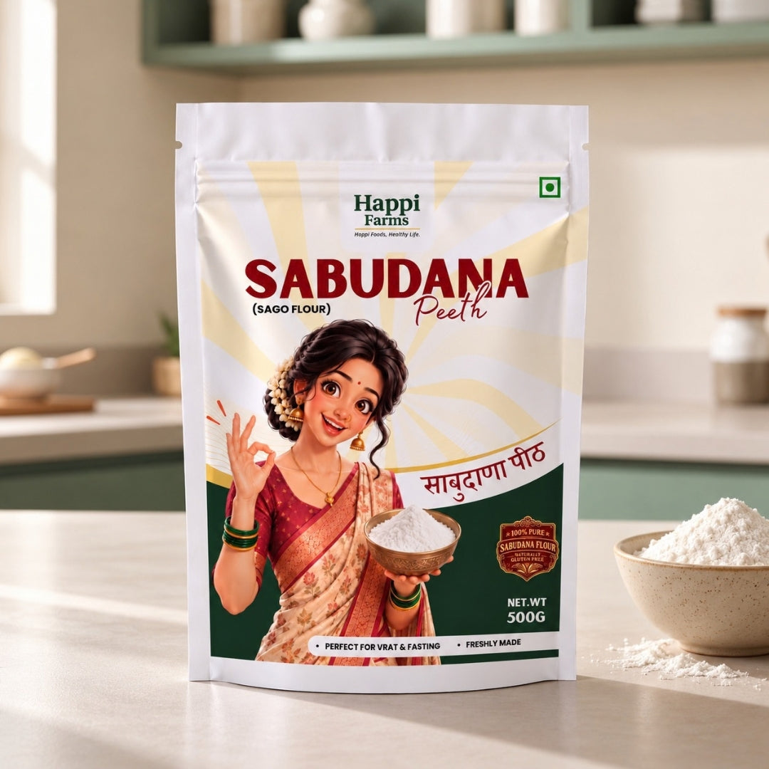 Sabudana Pith | Sago (Tapioca) Flour for Upwas