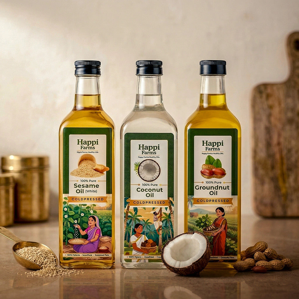 Cold-Pressed Oil Combo