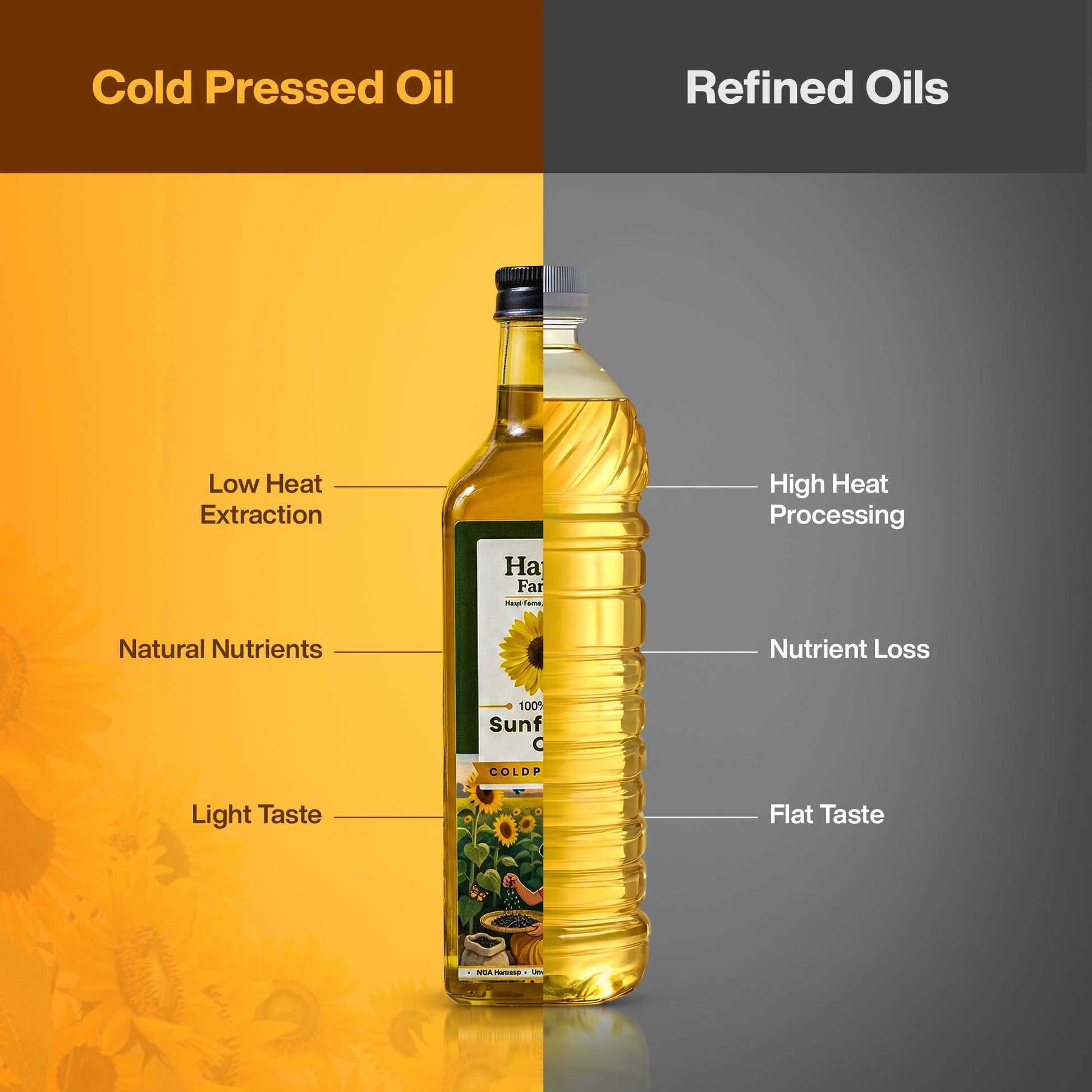 Cold Pressed Sunflower Oil