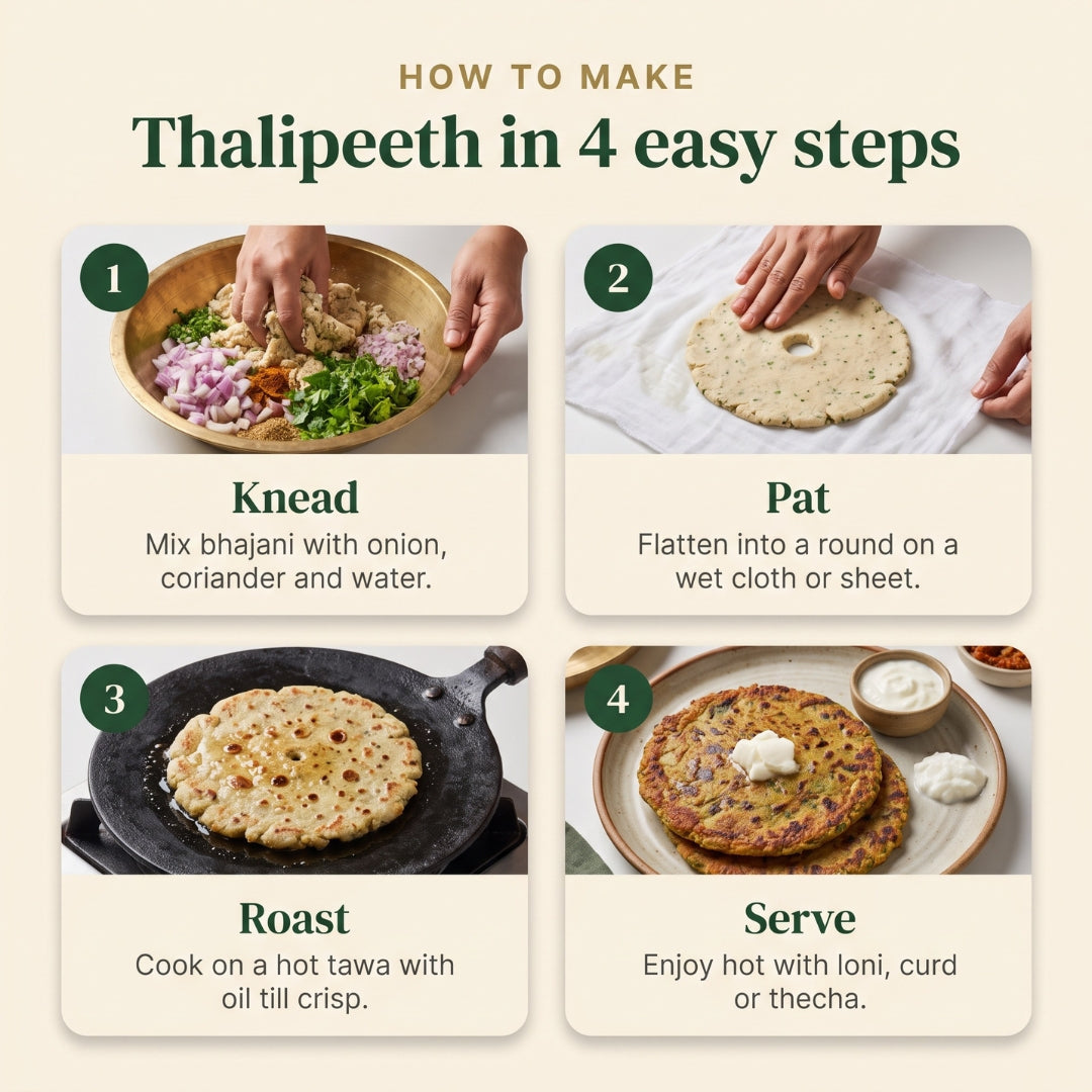 Thalipeeth Bhajani | Multigrain Thalipeeth Flour