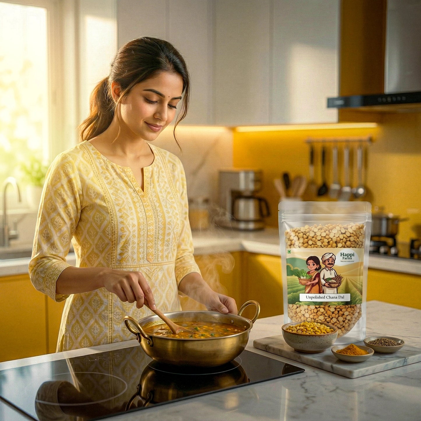 Unpolished Chana Dal
