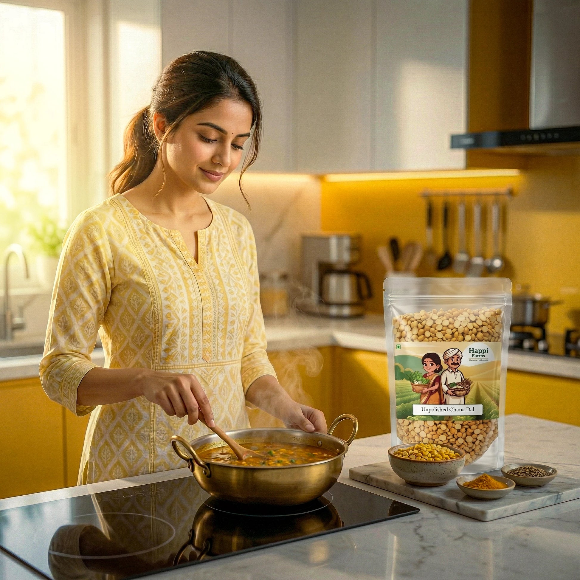 Unpolished Chana Dal