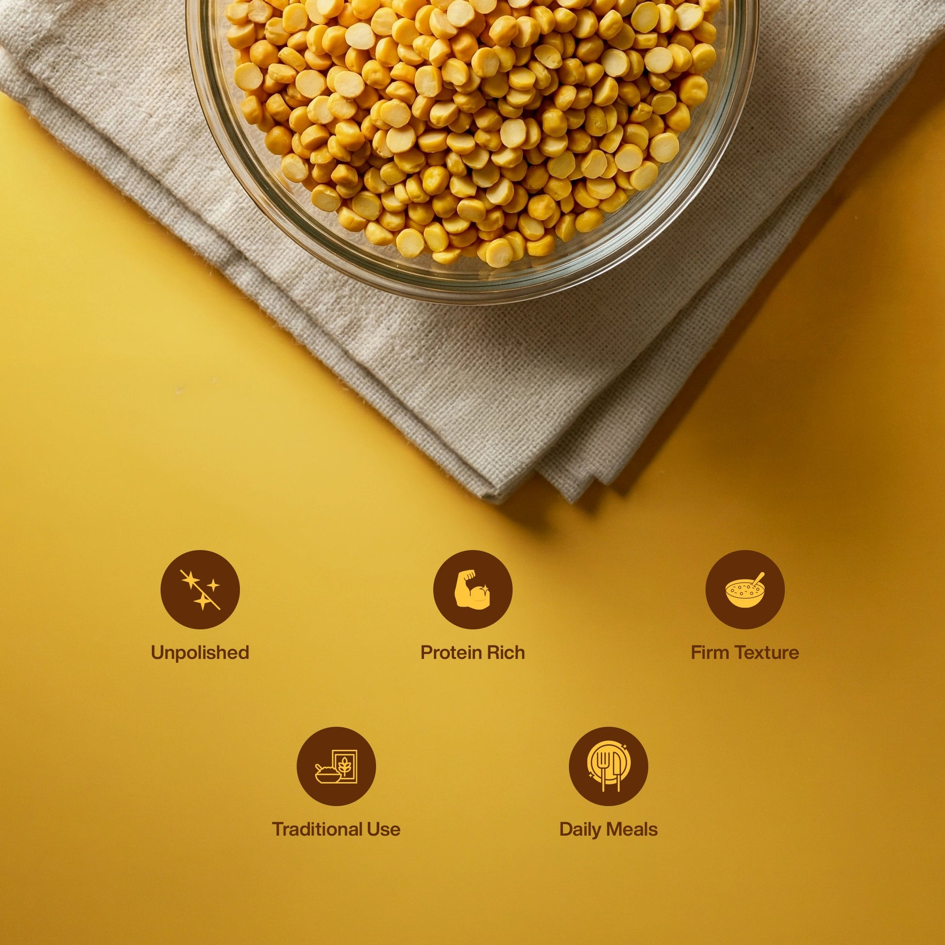 Unpolished Chana Dal