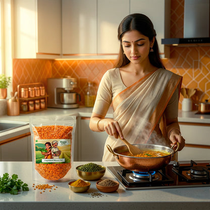 Unpolished Masoor Dal