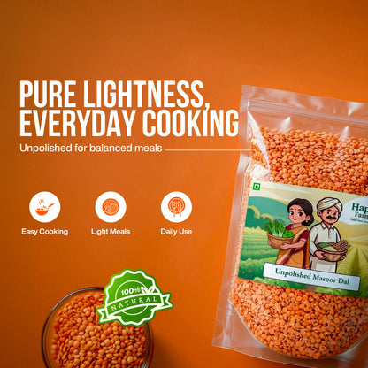 Unpolished Masoor Dal
