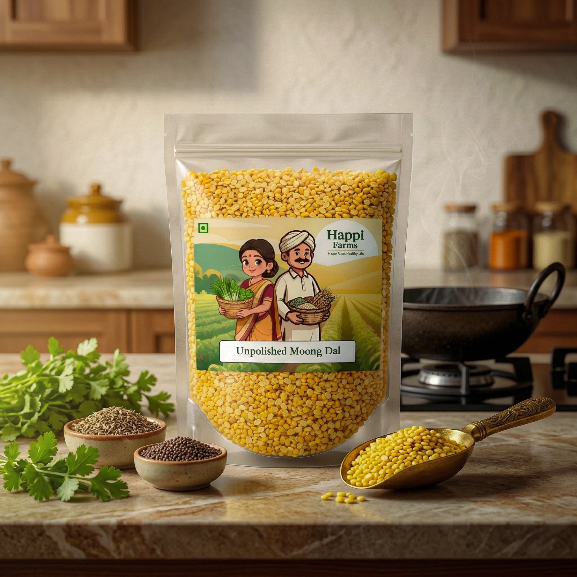 Unpolished Moong Dal