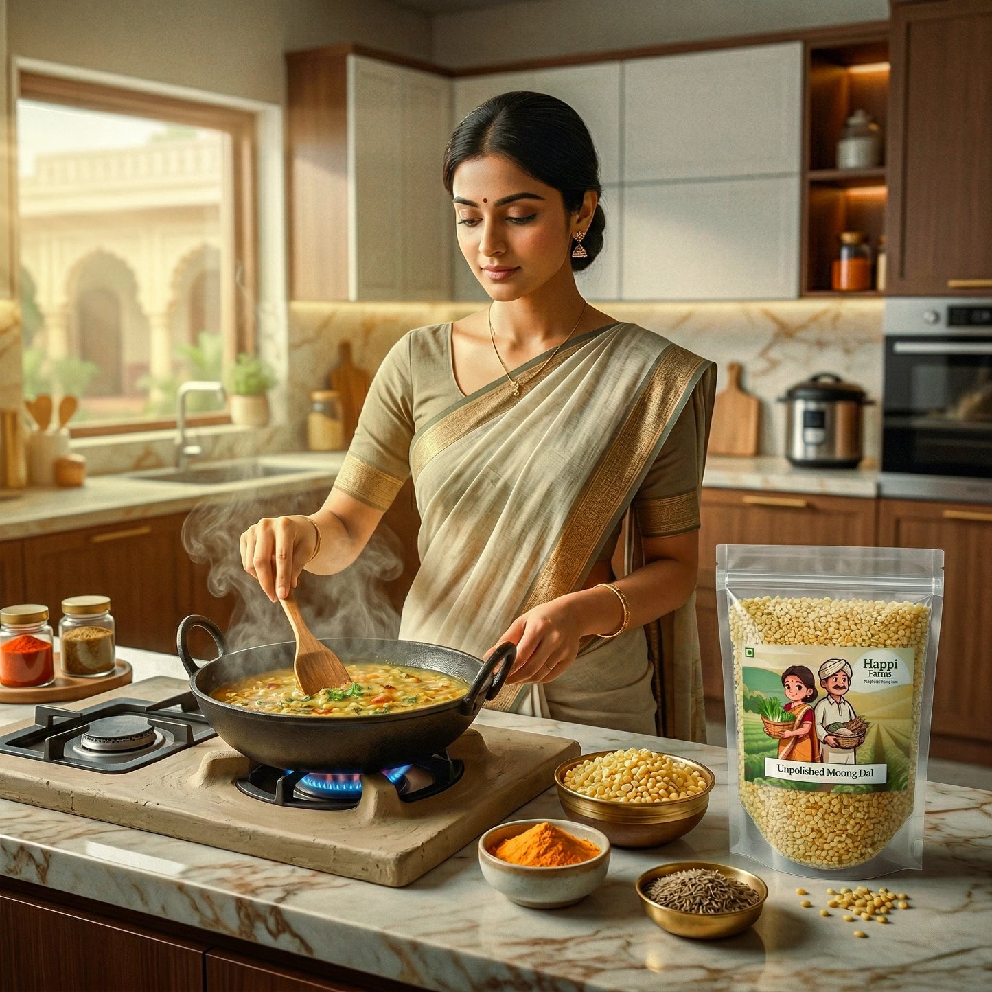 Unpolished Moong Dal