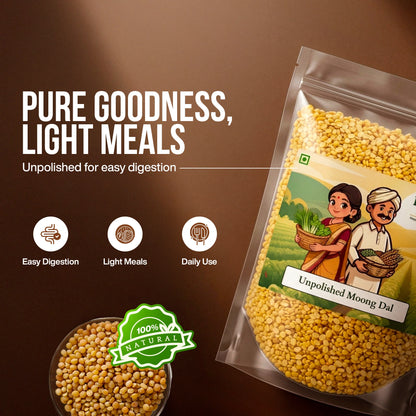Unpolished Moong Dal