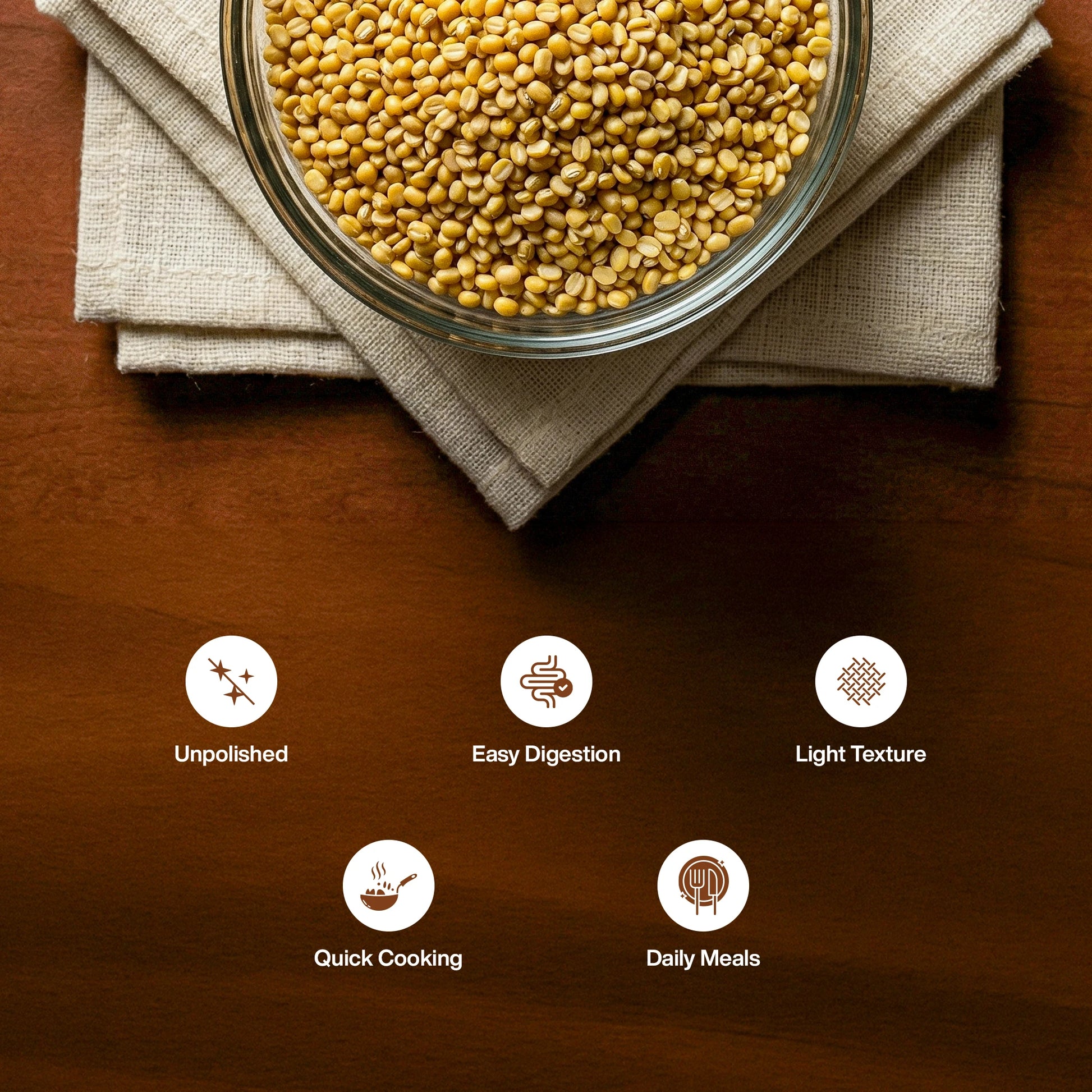 Unpolished Moong Dal