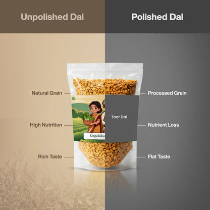 Unpolished Toor Dal