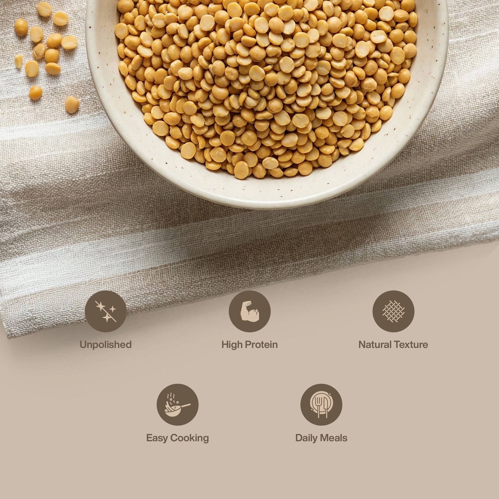 Unpolished Toor Dal