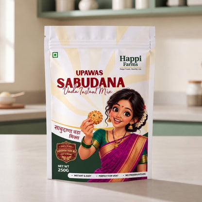Upwas Sabudana Vada Mix | Instant Fasting Vada Premix