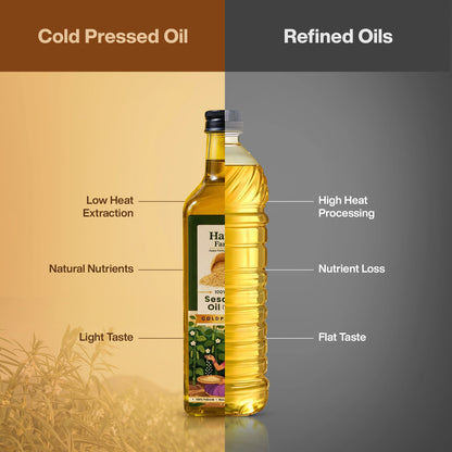 Cold Pressed White Sesame Oil