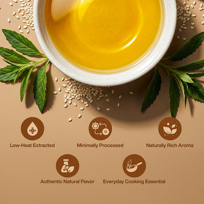 Cold Pressed White Sesame Oil