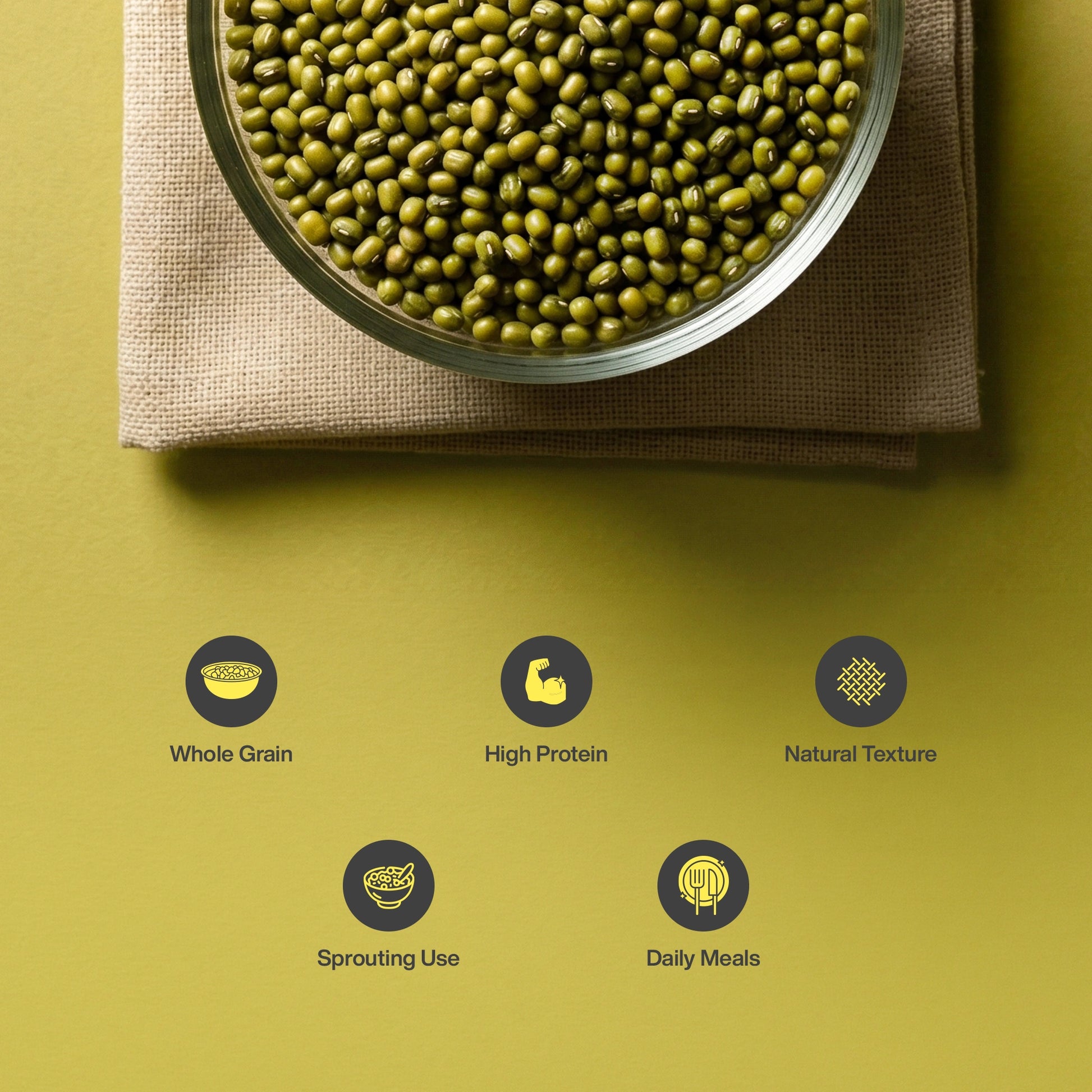 Whole Green Moong