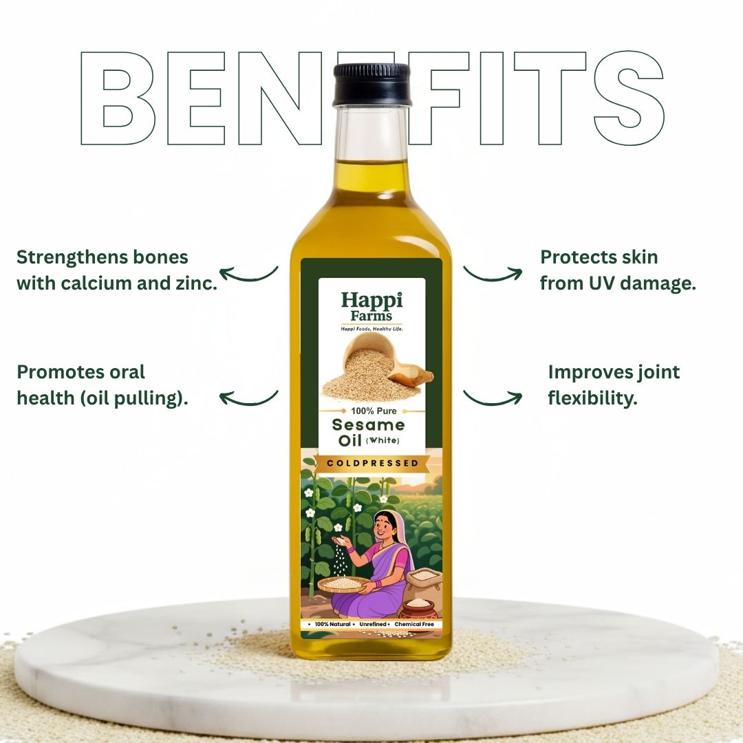 White Sesame Oil | Coldpressed