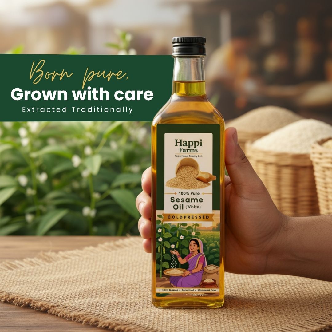 White Sesame Oil | Coldpressed